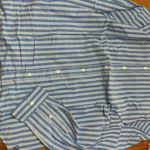 Blue Striped Men's Shirt